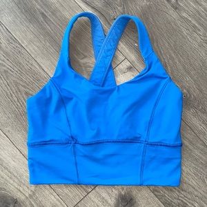 Lululemon sports bra blue